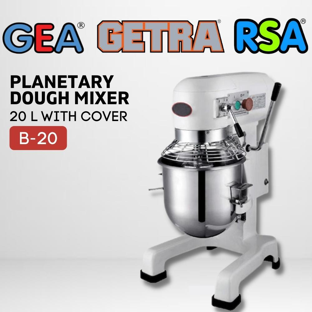 Jual PLANETARY MIXER 20 LITER GETRA B-20 HJ MIXER ADONAN KUE ROTI TELUR ...