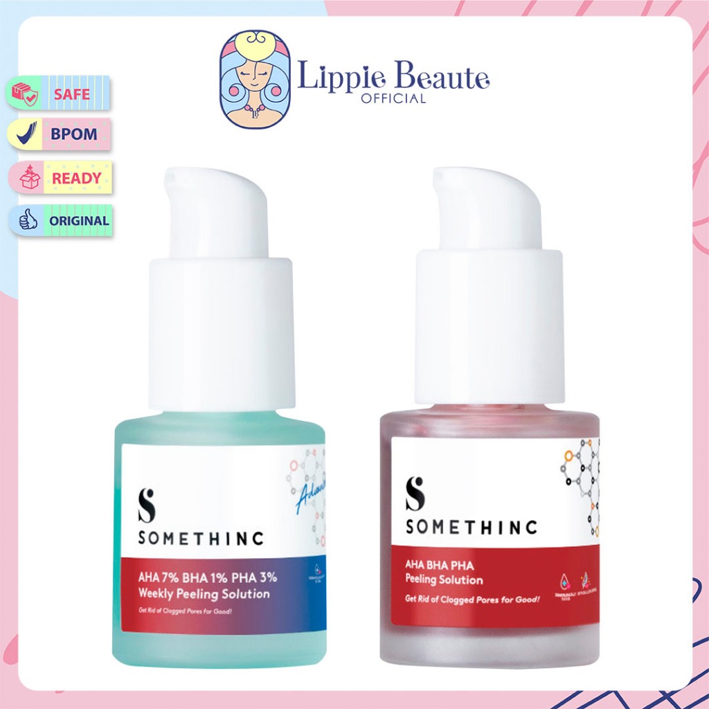 Jual SOMETHINC - AHA BHA PHA Peeling Solution | AHA7% BHA1% PHA3 ...