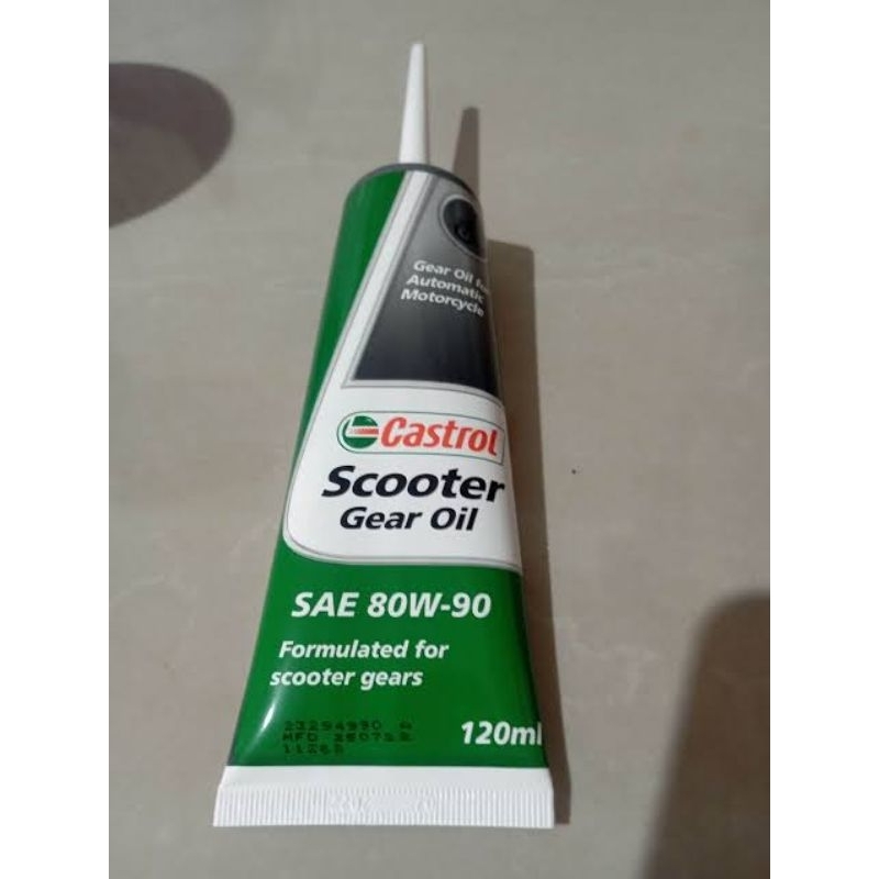 Jual Castrol Scooter Gear Oil 120ML Oli Gardan Castrol Shopee Indonesia