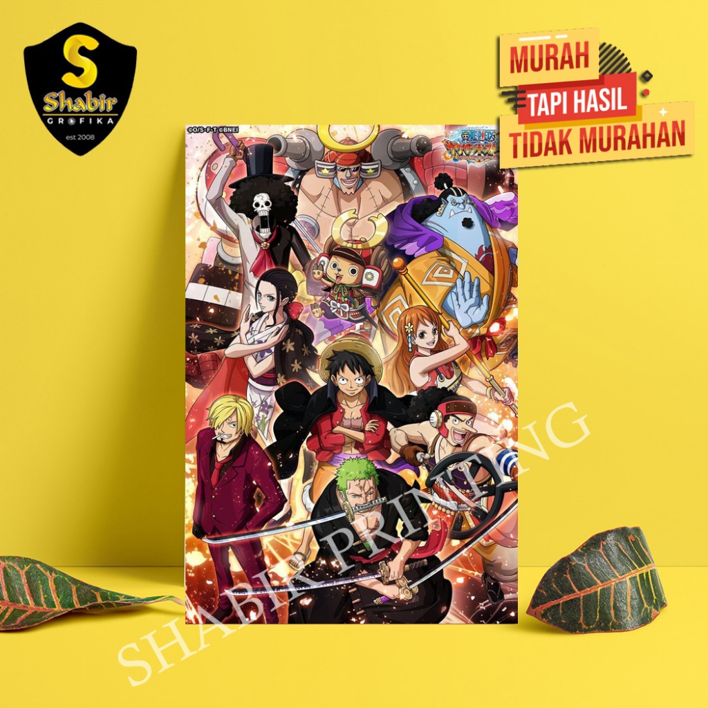 Jual POSTER DINDING ANIME ONE PIECE | Shopee Indonesia