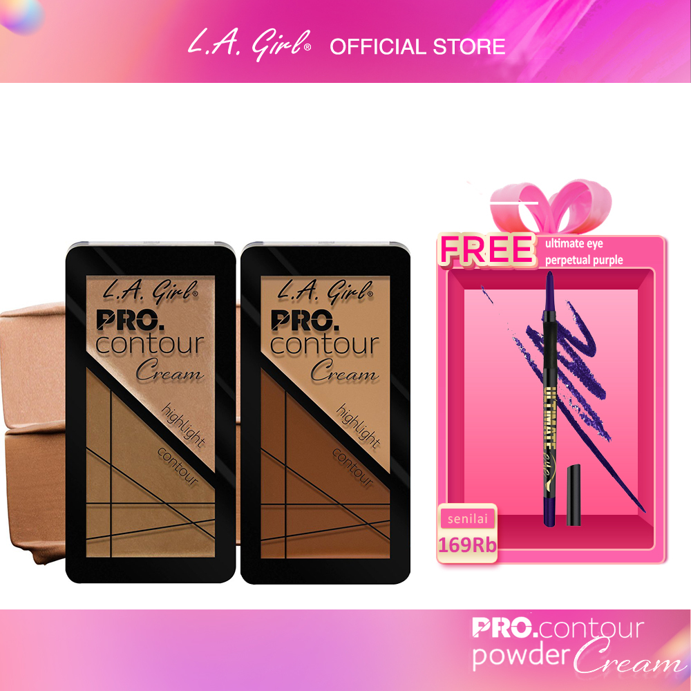 Jual La Girl Pro Contour Cream Shopee Indonesia 