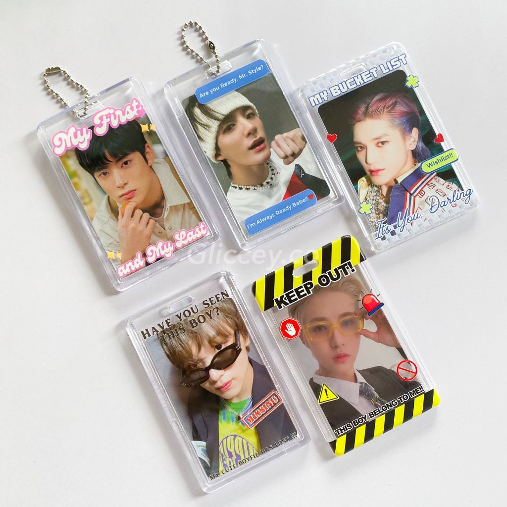 Jual ACRYLIC PHOTOCARD HOLDER TRANSPARAN CLEAR || CAHOL TRANSPARANT ...