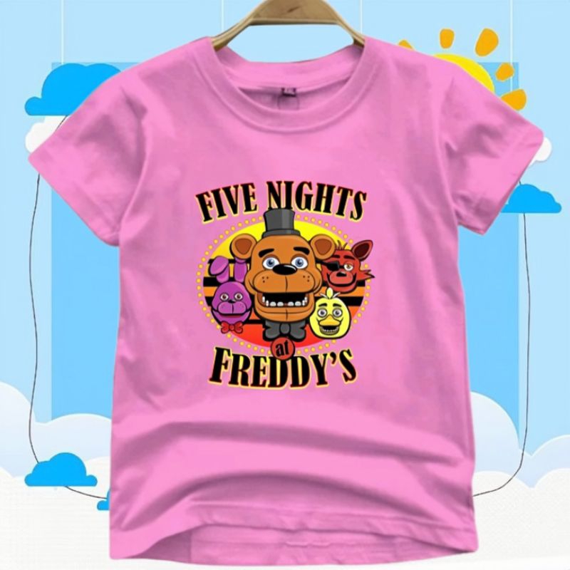 Jual Kaos Anak Five Nights Freddy S 2 10 Tahun Untuk Cewek Cowok Shopee Indonesia