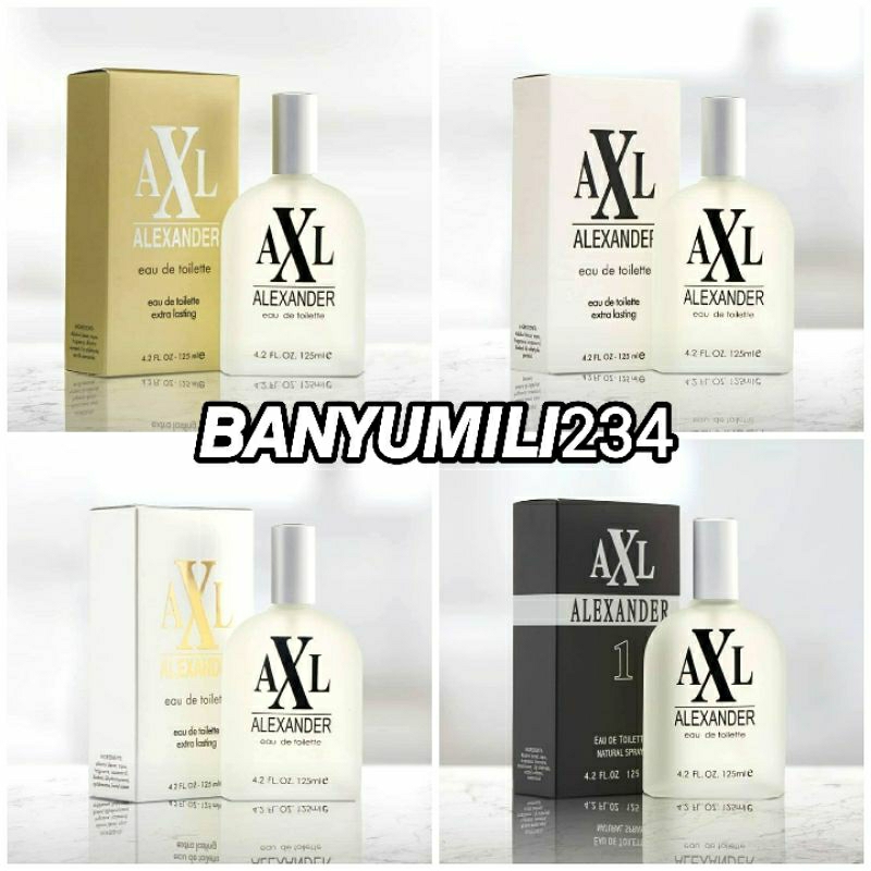 Jual AXL EAU DE TOILETTE *EDT* 125ml (EXTRA KARDUS+BUBLE | Shopee Indonesia