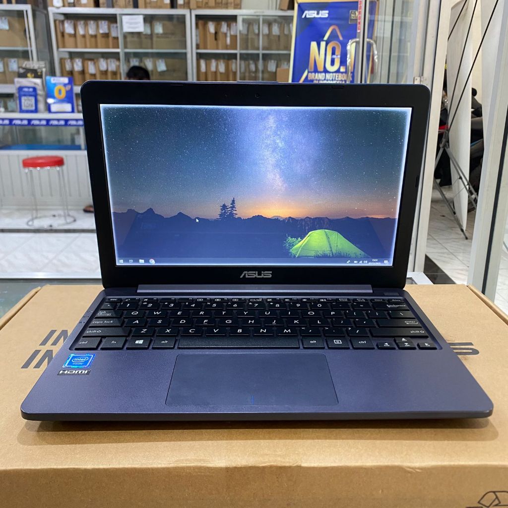 Jual Notebook Asus E203mah Celeron N4000 2gb 500gb 116hd Winohs 10 2nd Shopee Indonesia 7021