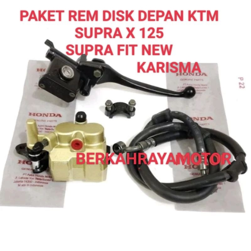 Jual Paket Kaliper Master Rem Depan Ktm Selang Rem Master Atas Kaliper