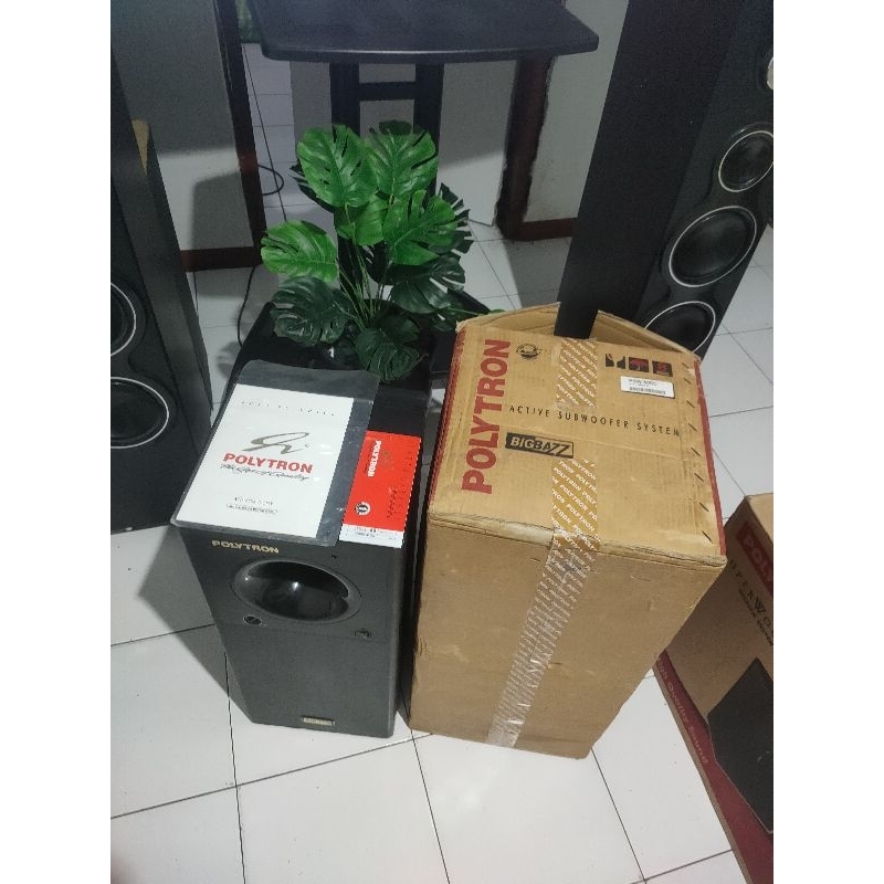 Jual Subwoofer Polytron PSW 500c New! Shopee Indonesia