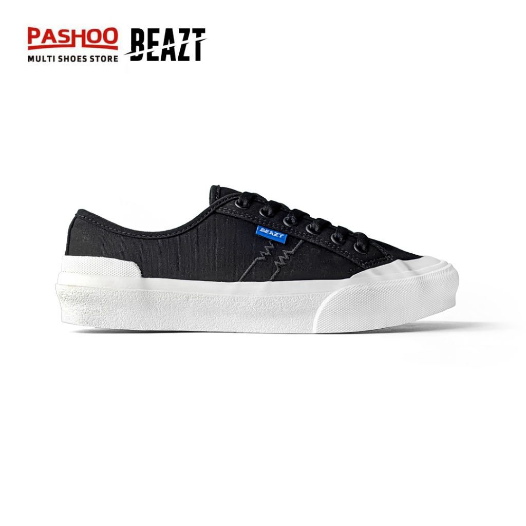 Jual Beazt Maxon Black White Sepatu Sneakers | Shopee Indonesia