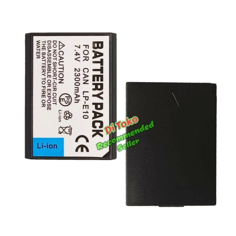 Batteria Per Canon EOS 4000D, 1100D, 1300D, 1200D - Compatibile LP-E10, 7.4V, 1020mAh - Foto 10