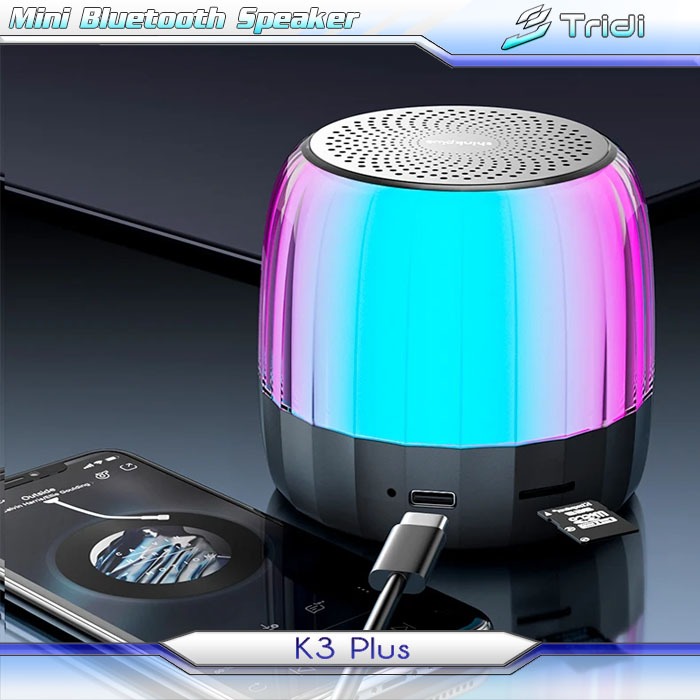 Jual Mini RGB Bluetooth speaker | Shopee Indonesia