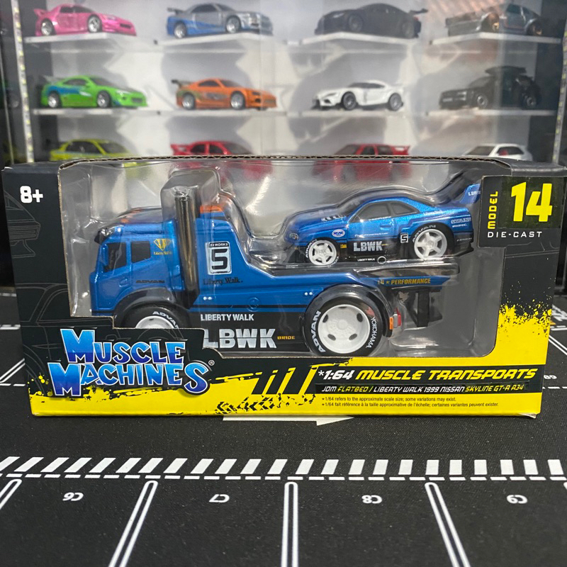 Jual Muscle Machines Team Transport LBWK ER34 | Shopee Indonesia