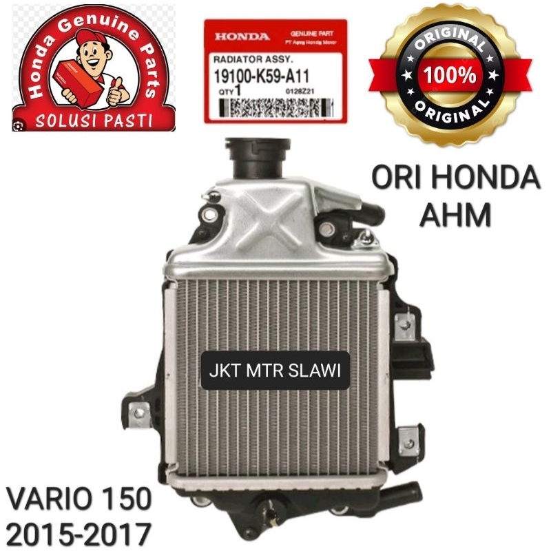 Jual 19100-k59-A11 Radiator assy vario 150 old & vario 150 keyless new ...