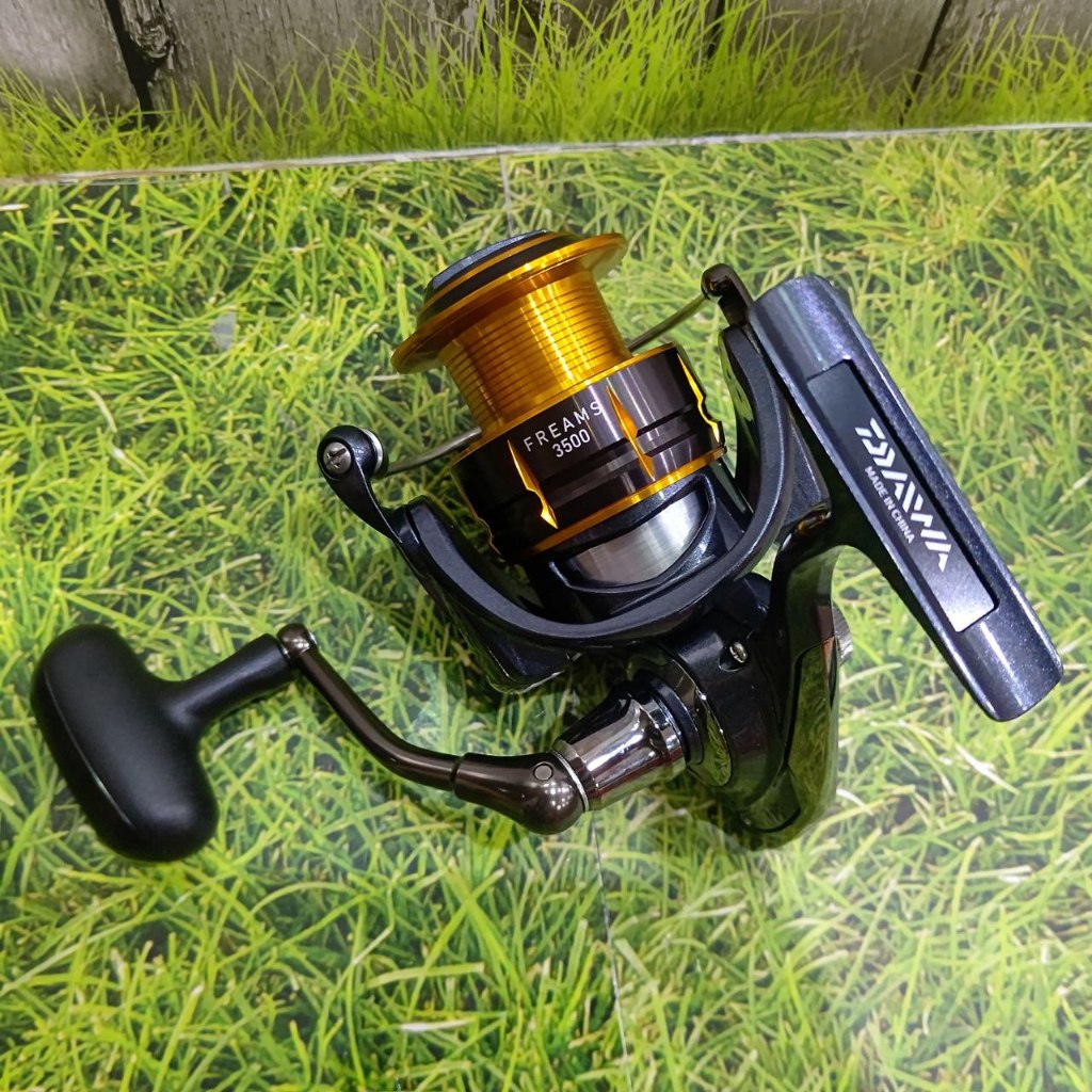 Jual PROMO TERMURAH : Reel Spinning Daiwa Freams 3500 (Free