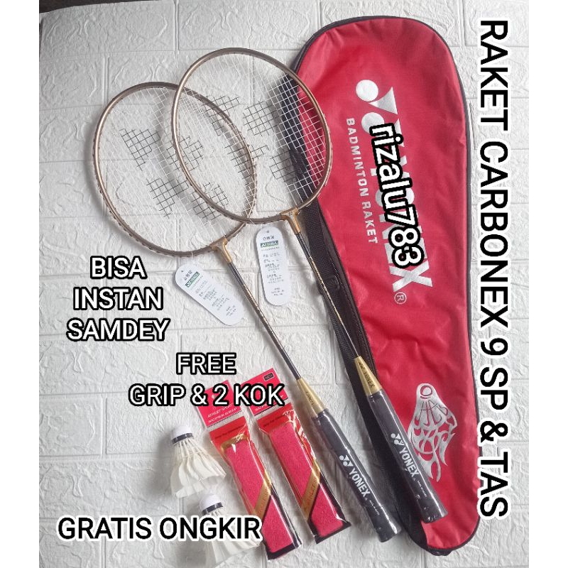 Jual RAKET BADMINTON CARBONEX 9 SP BULUTANGKIS REMAJA & ANAK MURAH ...