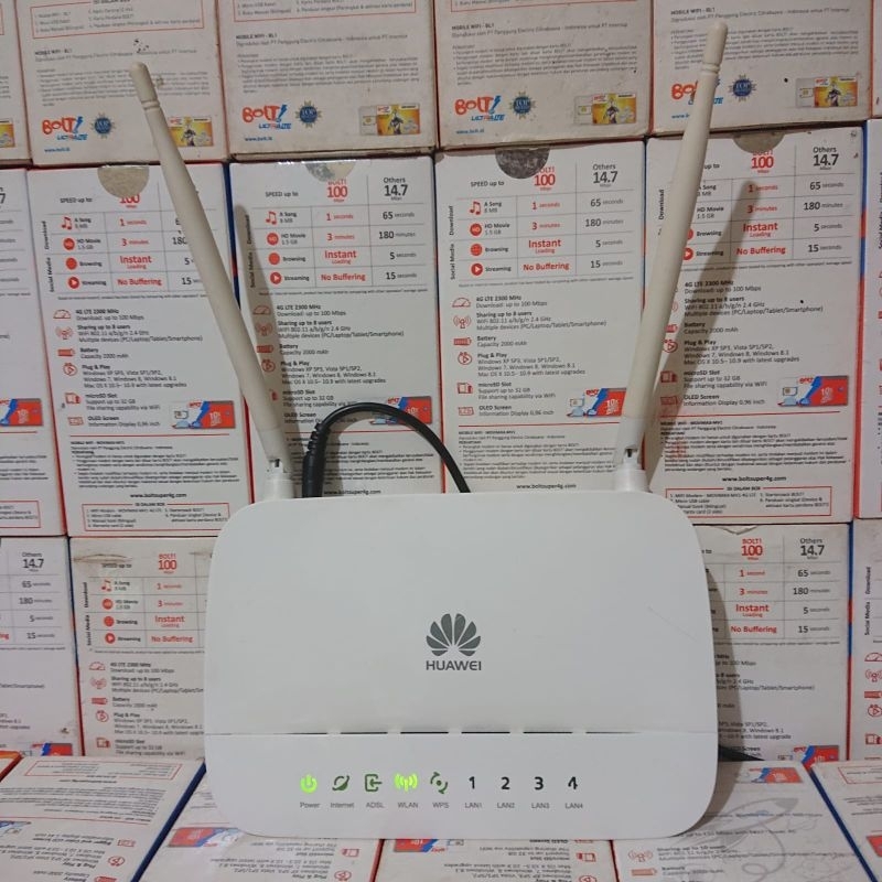 Jual HUAWEI HG532d ADSL2+ Wireless N Router 300Mbps [Batangan] Bis