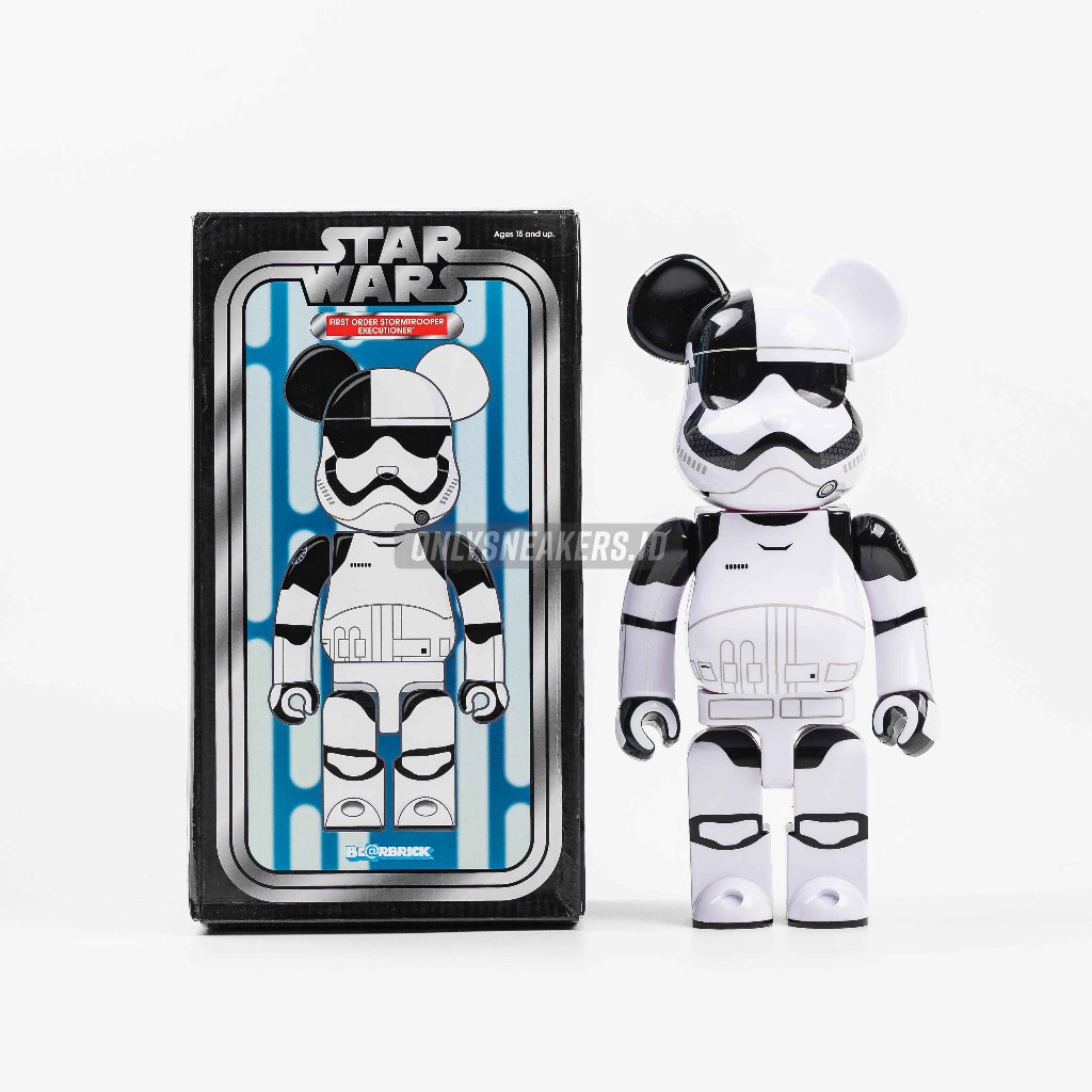 Bearbrick First Order Stormtrooper 400% White – TOYSEZ