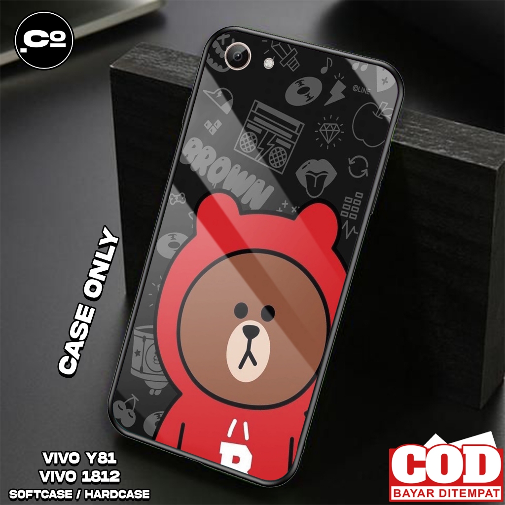 Case VIVO Y81 VIVO 1812 Casing VIVO Y81 VIVO 1812 BEAR Silikon  VIVO Y81 VIVO 1812 Kesing Hp Casing Hp Case Hp Case Terbaru  Case