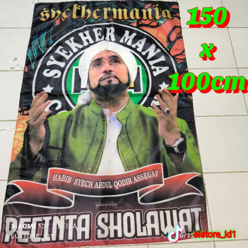 Jual Bendera Syeckermania GIANT Dan MINI Flag Majelis Sholawat Mafish ...