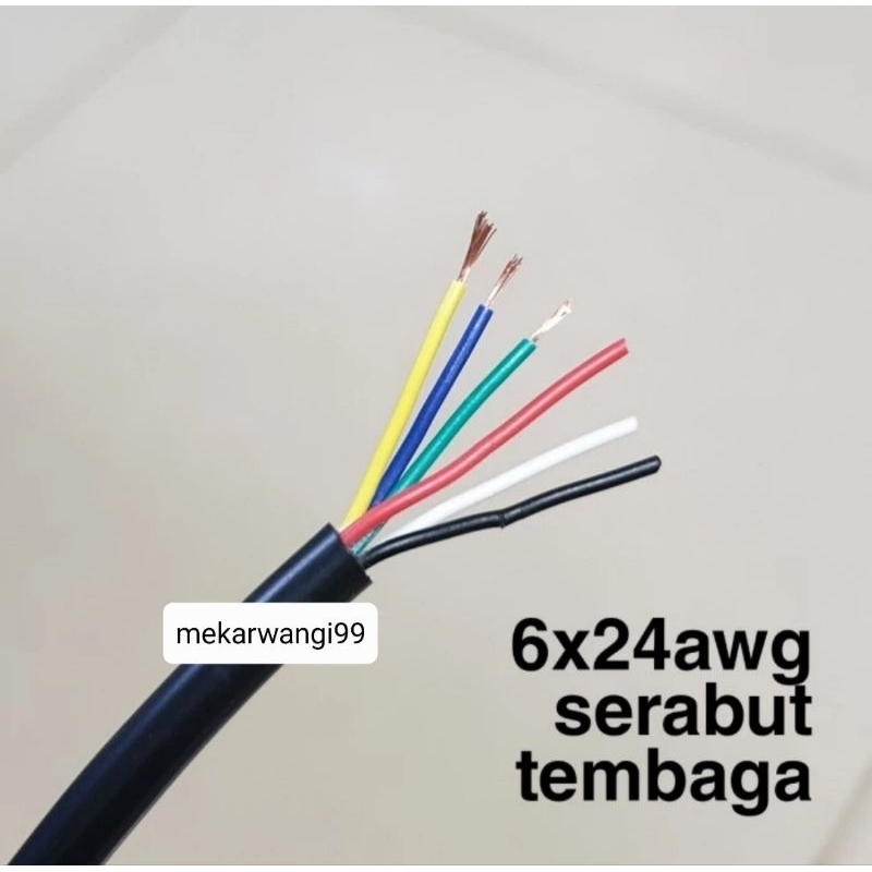 Jual Kabel Awg Isi Jalur Meteran Awg X Jalur Shopee Indonesia