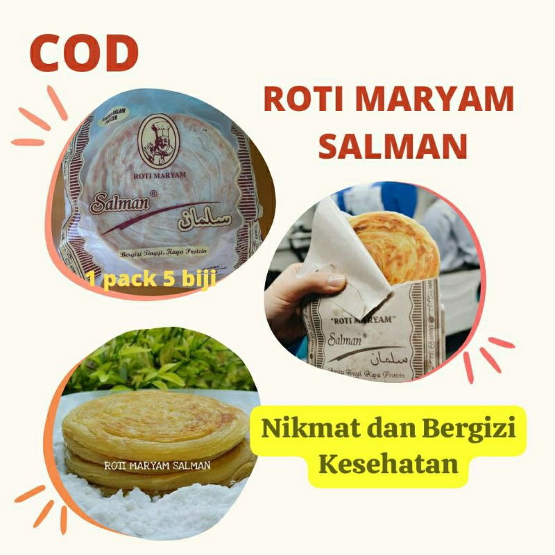 Jual ROTI MARYAM SALMAN ORIGINAL ASLI 1 PACK ISI 5 ROTI MARYAM SALMAN ...