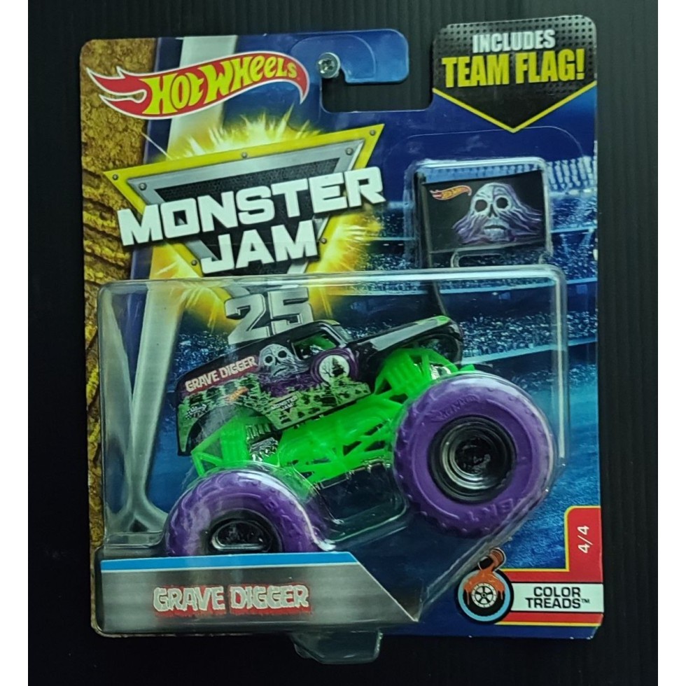 Jual Hot Wheels Monster Jam Grave Digger | Shopee Indonesia