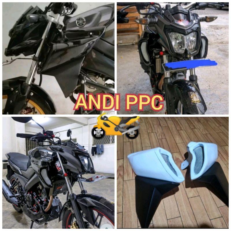 Jual Half Fairing Sayap Yamaha Fz I V V Custom Model Mt Shopee Indonesia