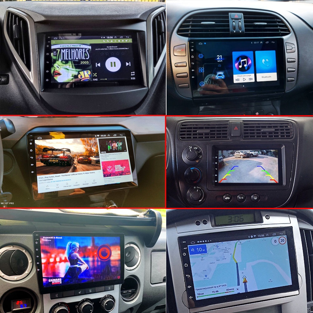 with cooling system  8G+128G Android 13 Head Unit 7/9/10 Inch IPS Layer Mobil Navigasi Untuk Semua Double Din Mobil Radio Multimedia Player GPS Navigation Support WIFI/GPS/Mirrorlink/Split Screen/DSP/Tombol Stir Control/Carplay