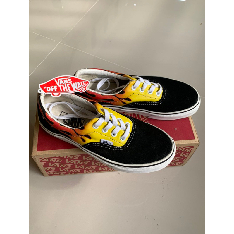 Jual Preloved Vans Ua Era Flame | Shopee Indonesia