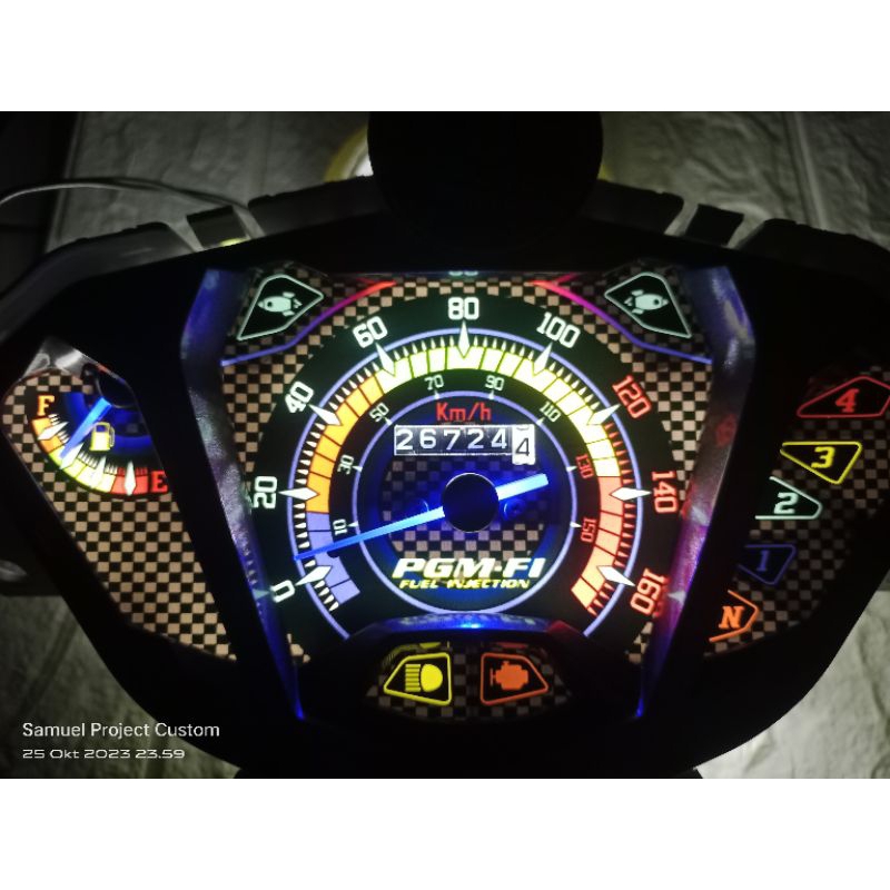 Jual Papan Panel Speedometer Honda Supra X Fi New Shopee Indonesia