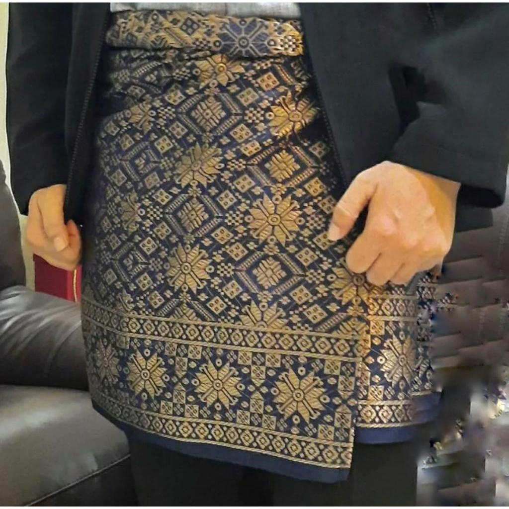 Jual Kain Rumpak Bapak Melayu || Rok Songket Lilit Bapak || Sarung