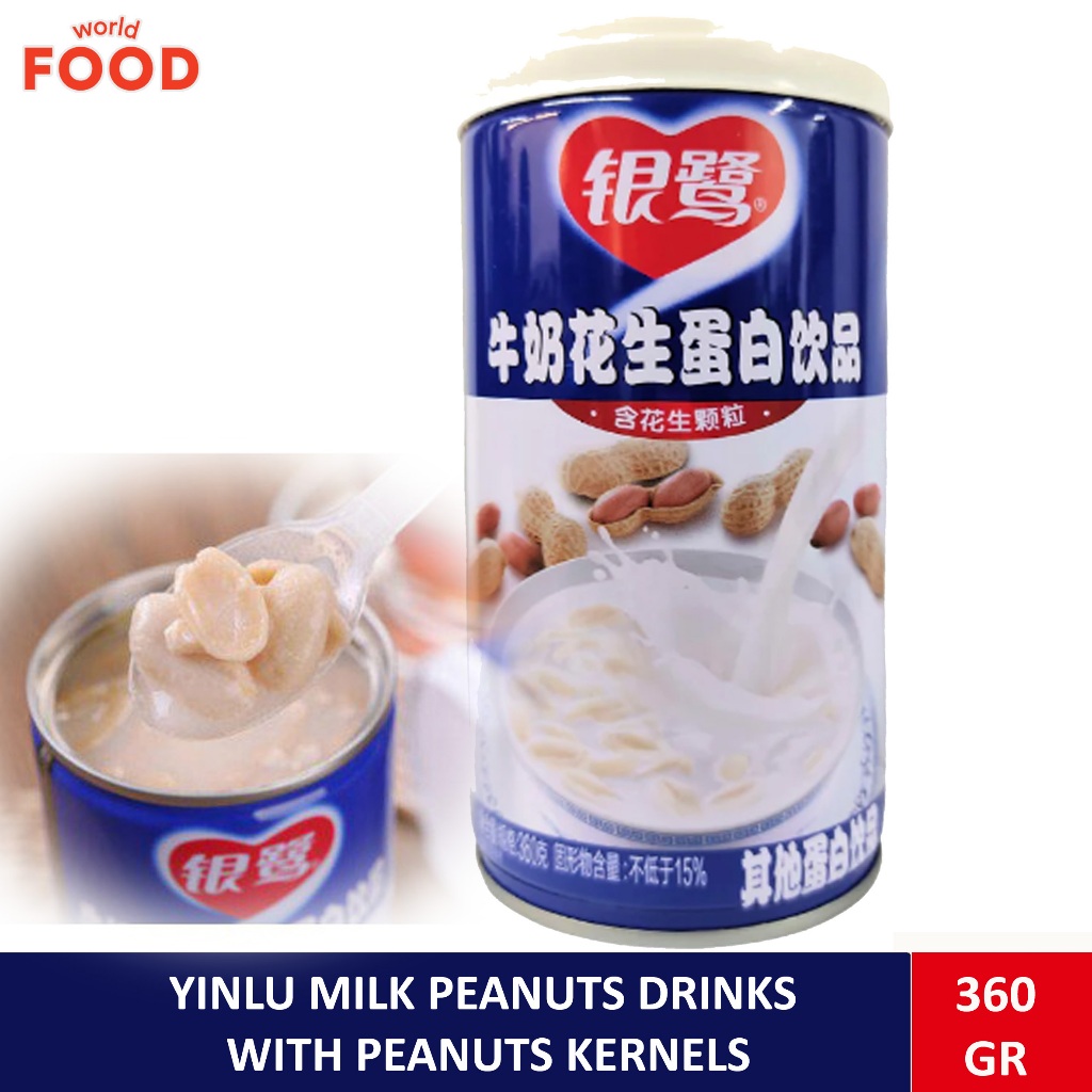 Jual YINLU MILK PEANUTS DRINKS WITH PEANUTS KERNELS 360GR | Shopee ...