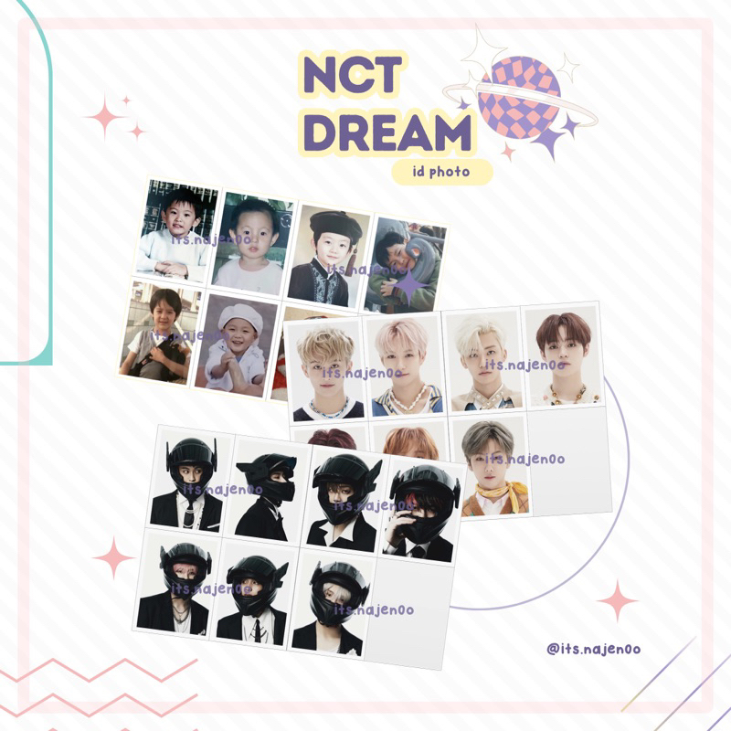 Jual Unit Nct Dream Id Photo Pas Foto X Dream Ver Shopee Indonesia