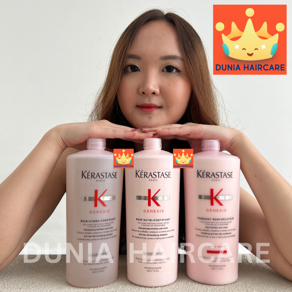 Jual KERASTASE Shampoo Genesis 1000ml / Conditioner Genesis 1000ml