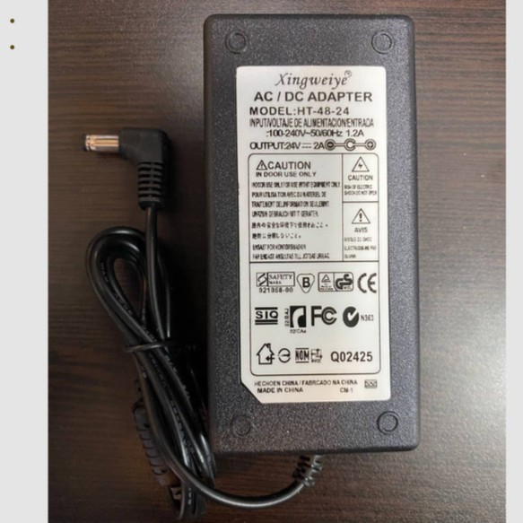 Jual Switching Adaptor atau Switching Power Supply Plastik 24V 3A