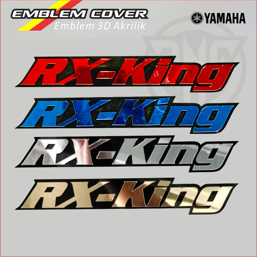 Jual Emblem Yamaha RxKing Logo Motor 3D Akrilik Variasi Modip bukan ...