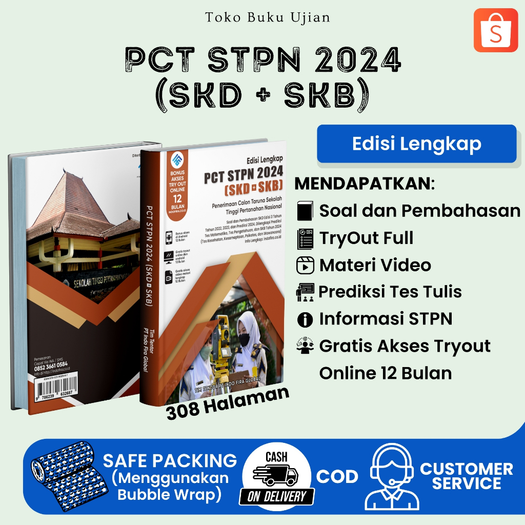 Jual (Super Lengkap) Buku PCT STPN Edisi Lengkap 2024 | Shopee Indonesia