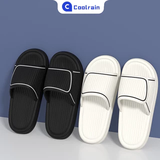 Coolrain Sandal Pria Wanita Karet Jelly Sendal Selop Karet Sendal Pria Cassual Sandal Slop Modern Sendal Slip On Jelly HSN195