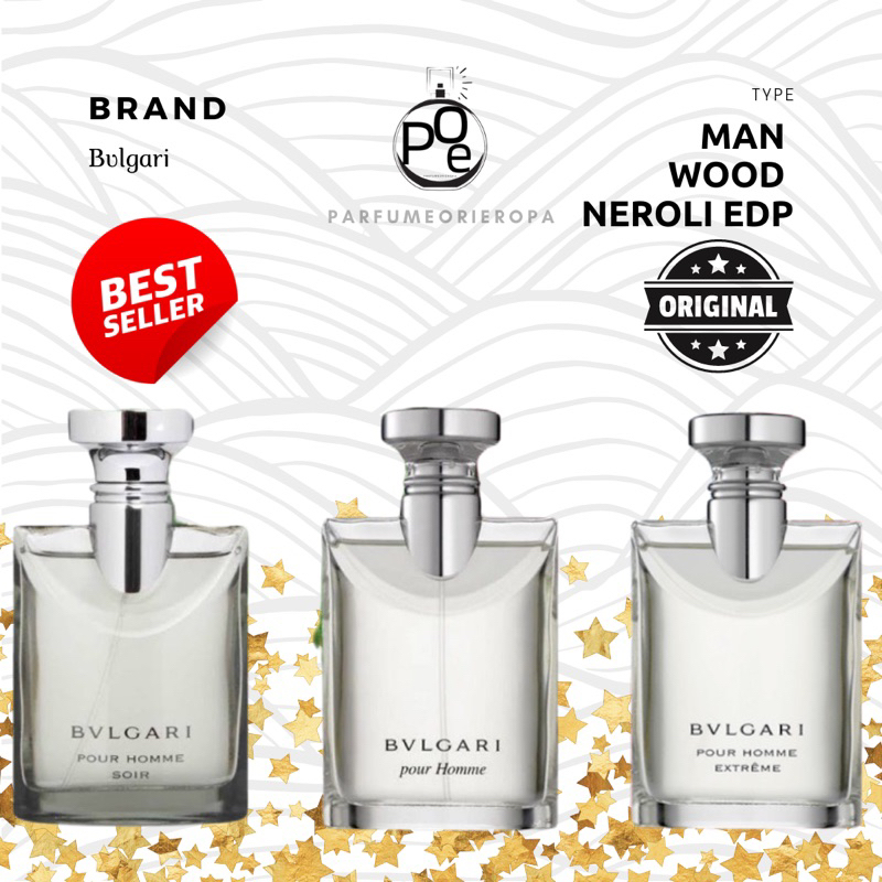 Fragrance Bvlgari Man Best Seller Jual Parfum Bulgari Pour Homme