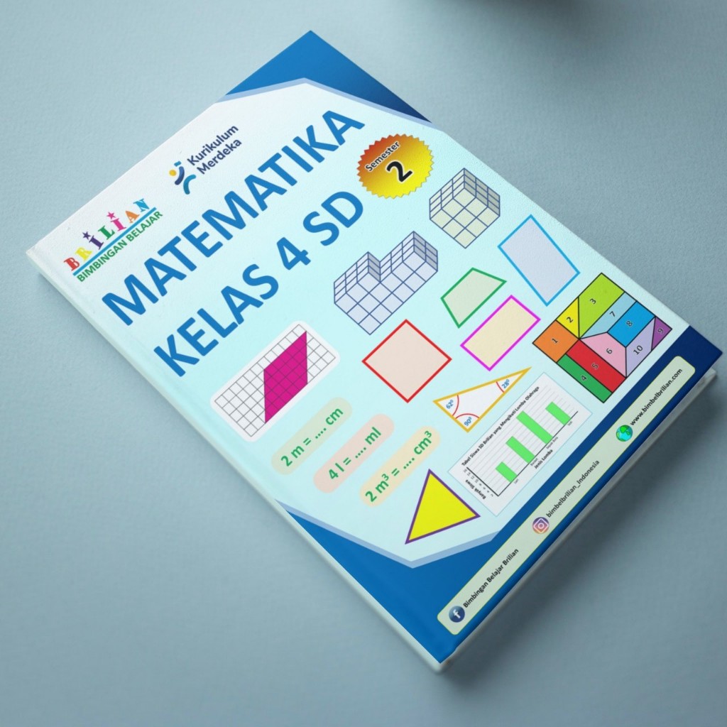 Jual Matematika Kelas 4 SD Semester 1 & 2 Kurikulum Merdeka | Shopee ...