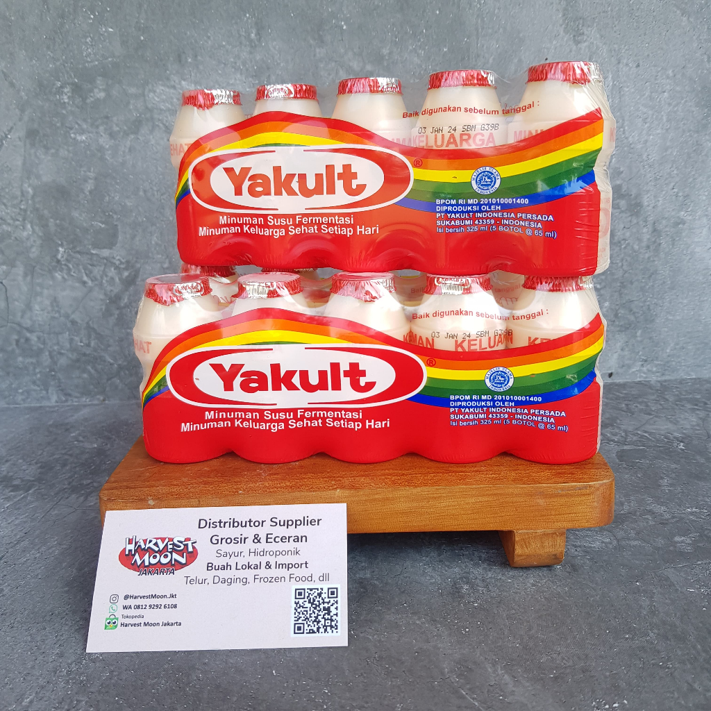 Jual HarvestMoon Yakult Minuman Probiotik Per Pack Shopee Indonesia