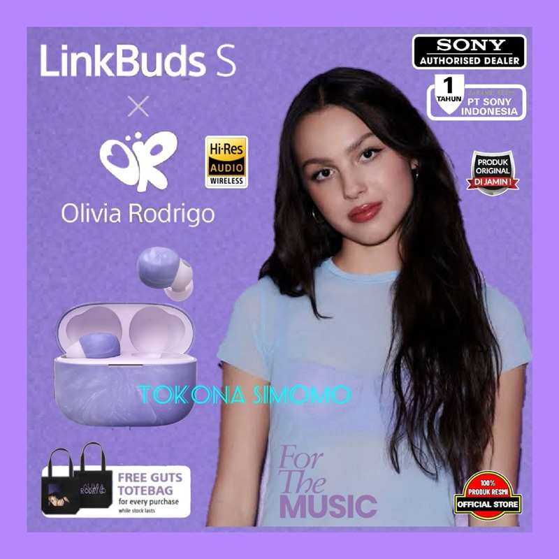 Jual Sony Linkbuds S x Olivia Rodrigo NC True Wireless Jual Sony Linkbuds S x Olivia Rodrigo NC True Wireless