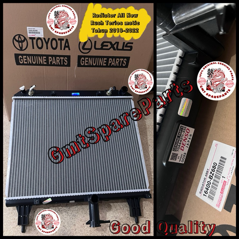 Jual Radiator Assy All New Rush Terios Matic Toyota Asli Original Denso ...