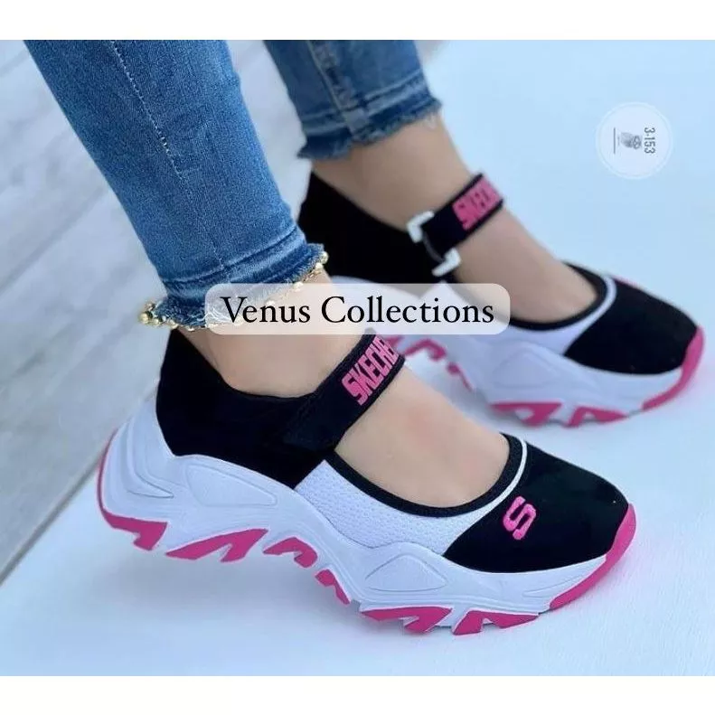 Sepatu Wanita Slip On Sneakers Jalan Modis