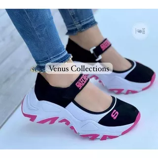 Sepatu Wanita Slip On Sneakers Jalan Modis