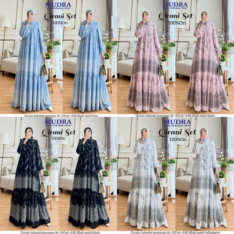 Jual TIARA NAJMA ANJANI AINA GAMIS SET HIJAB SYARI AYESHA DAN HULYA ...