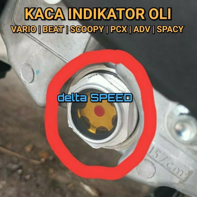 Jual Kaca Indikator Oli Sepeda Motor HONDA - SPACY VARIO BEAT SCOOPY ...
