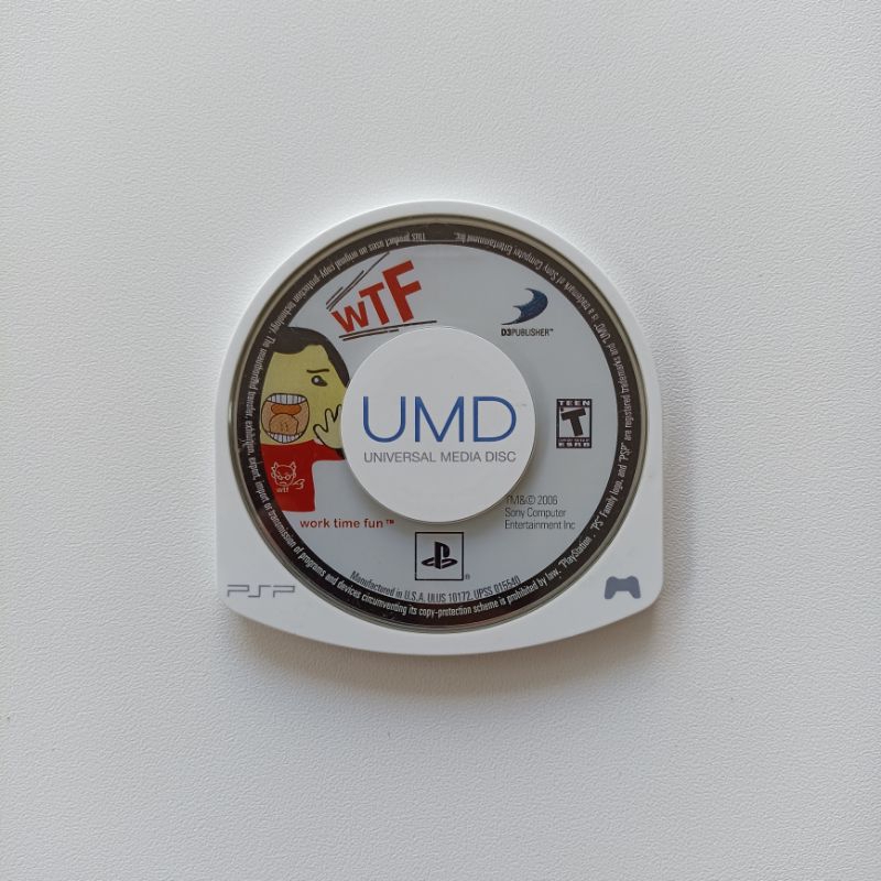 Jual PSP UMD Game WTF / Work Time Fun (No Box) Shopee Indonesia