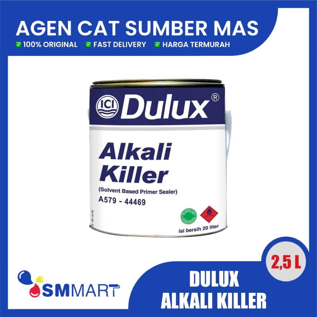 Jual Dulux Alkali Killer Solvent Base Primer Sealer L Gallon Cat Dasar Shopee Indonesia