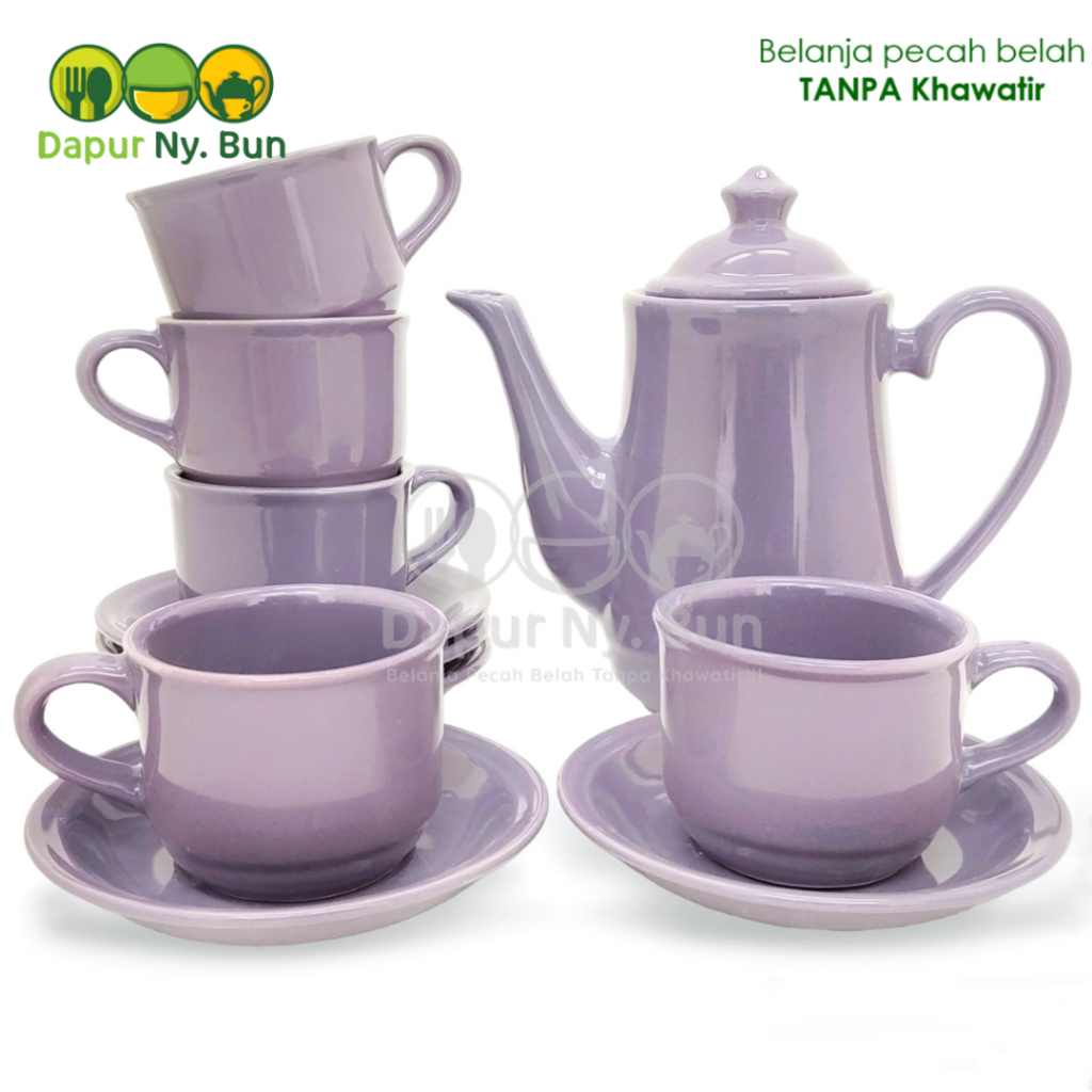 Jual Teko Set Nikura Coffee Set Teko And Tutup 5 Cangkir And 5 Saucer Shopee Indonesia 6889