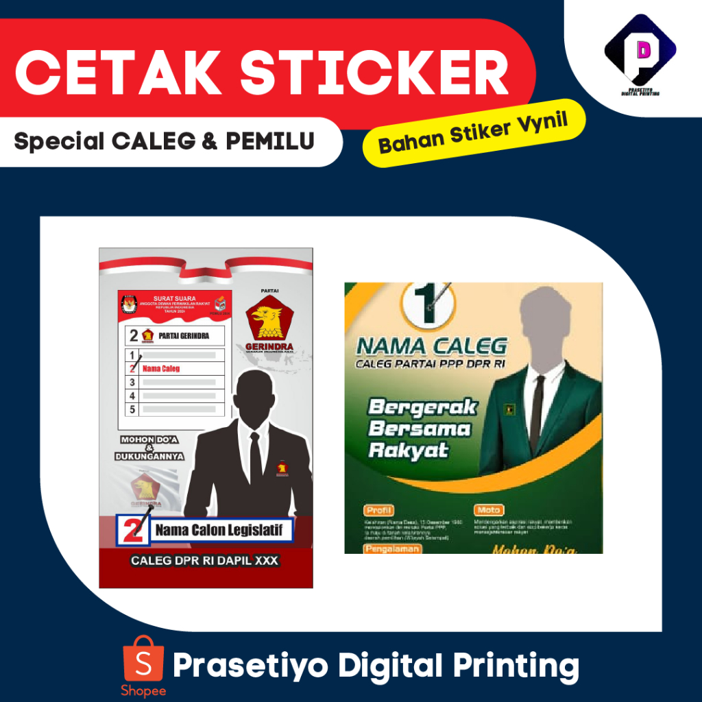 Jual Cetak Sticker Bahan Vynil Berkualitas Bisa Custom Desain Dan Size ...